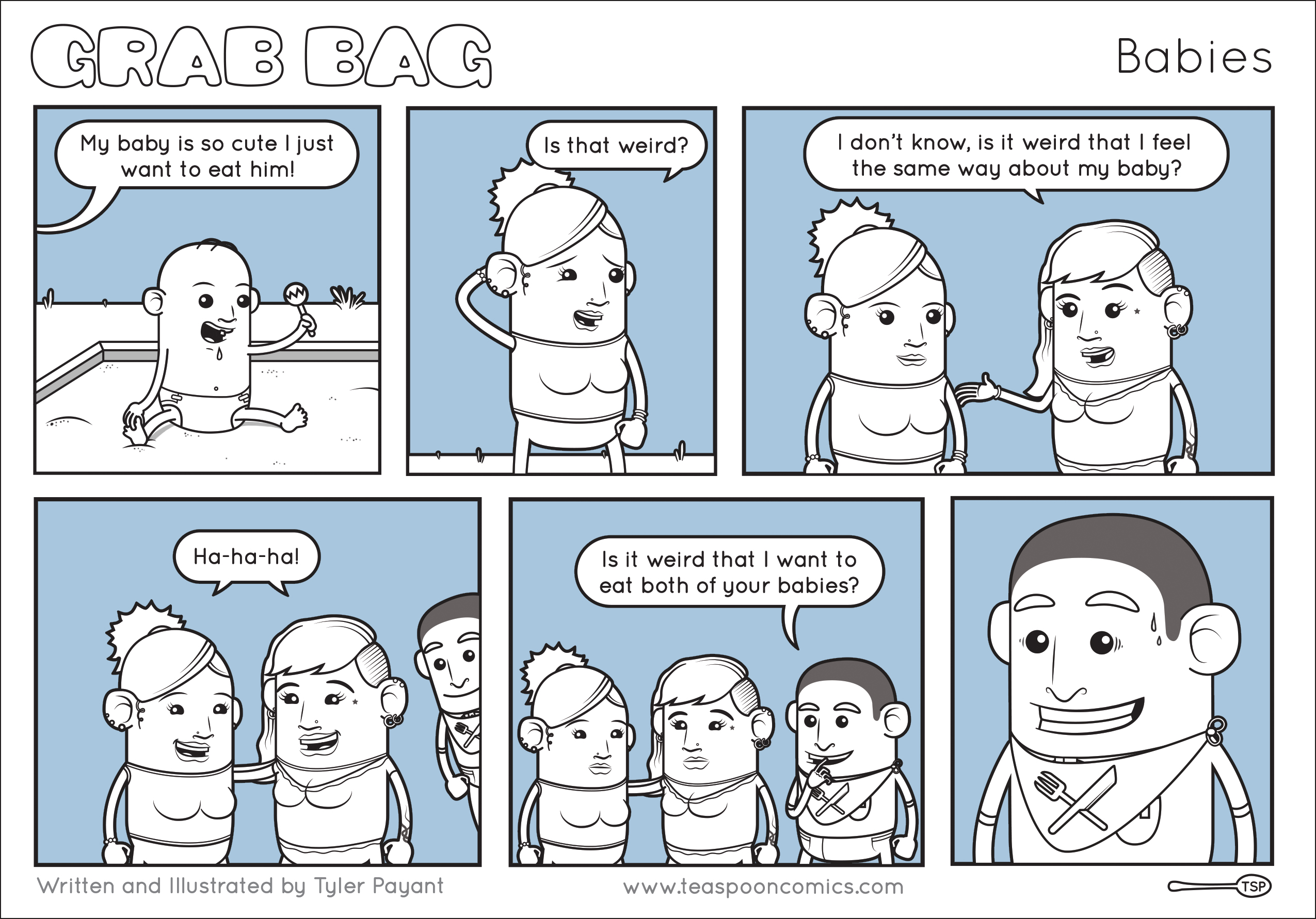 Babies Teaspoon Comics